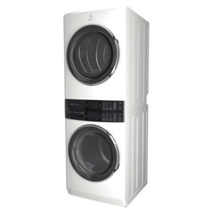 Electrolux White Single Unit Front Load Laundry Tower